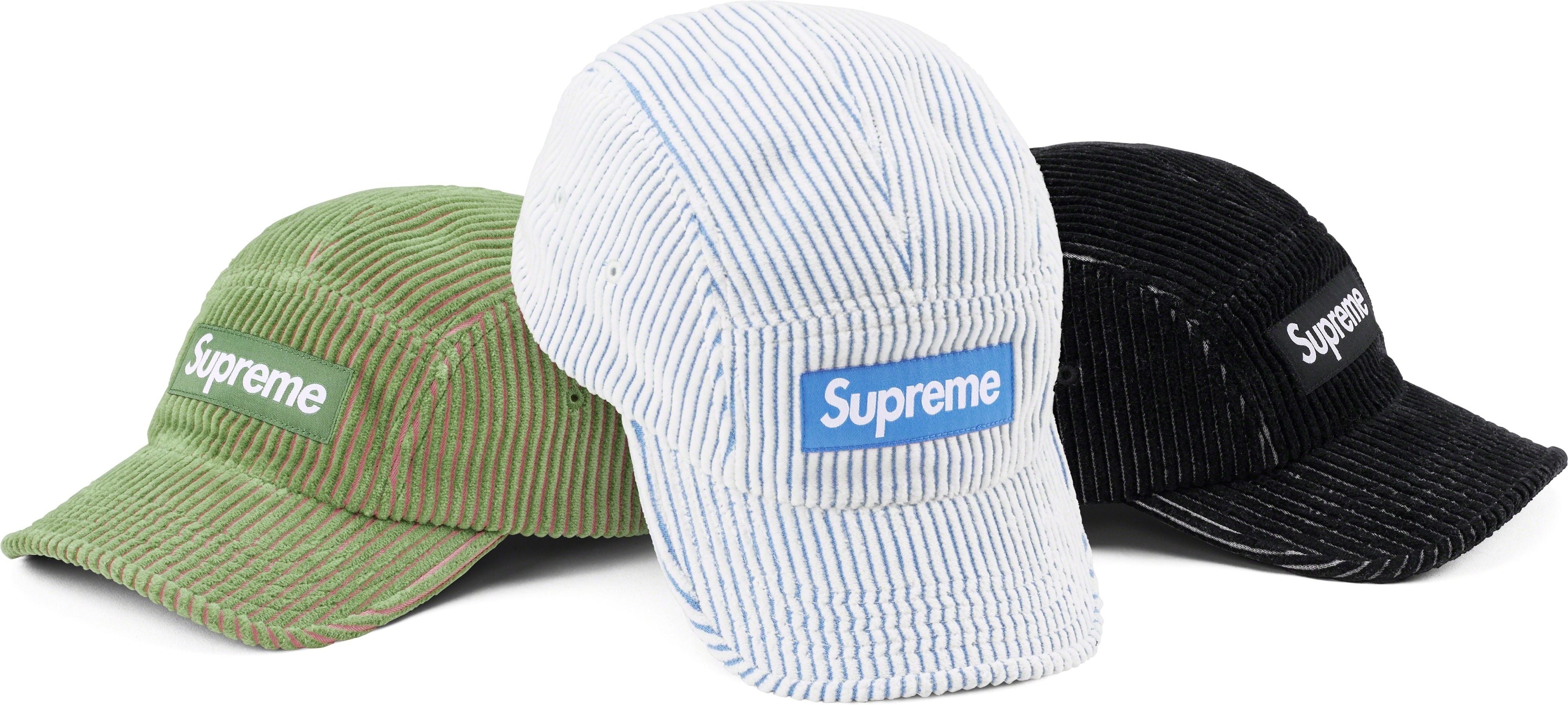 2-Tone Corduroy Camp Cap